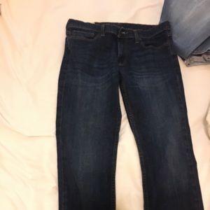 Men’s slim straight holister jeans